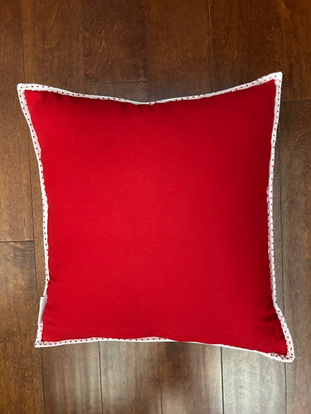 Novogratz Patchwork Print with Heart Quilted Accent Pillow - Red & Pink